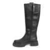 Classic knee high boots for women with PU leather