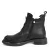 NEW Women work boots with Black Microfiber leather