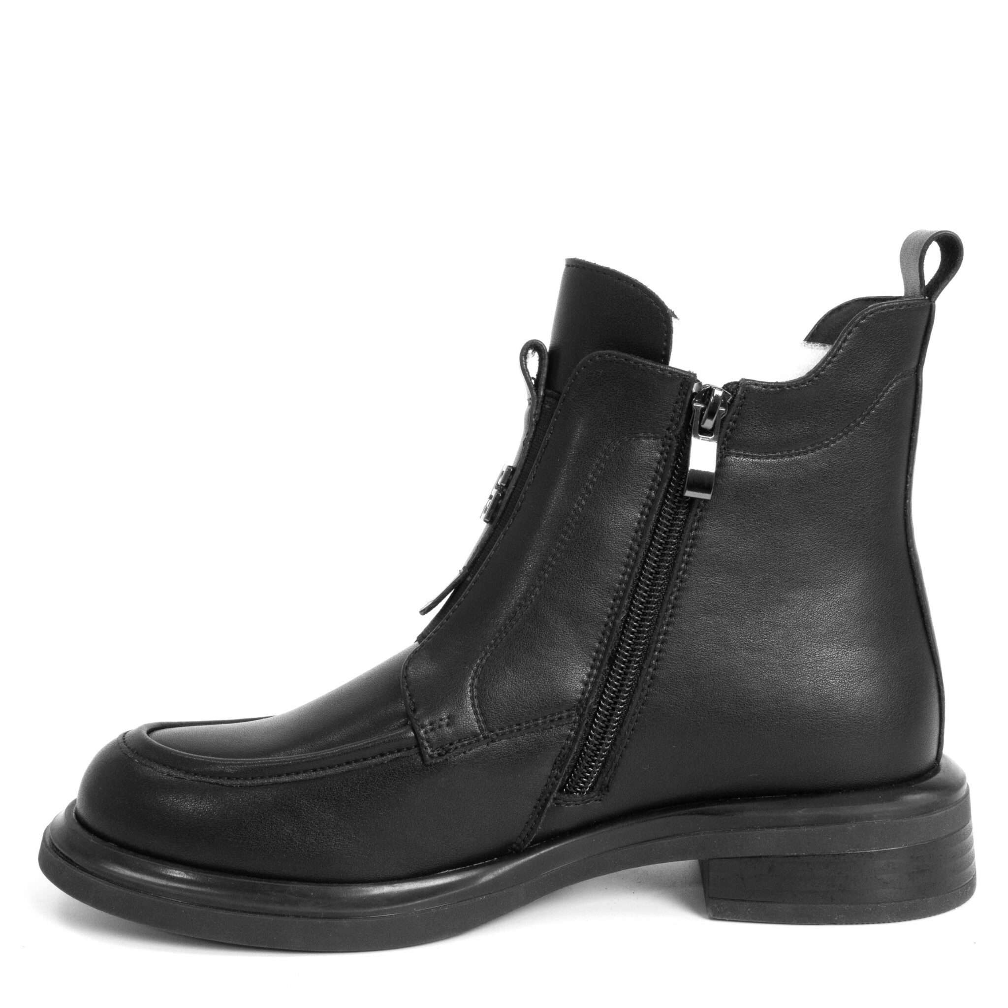 NEW Women work boots with Black Microfiber leather