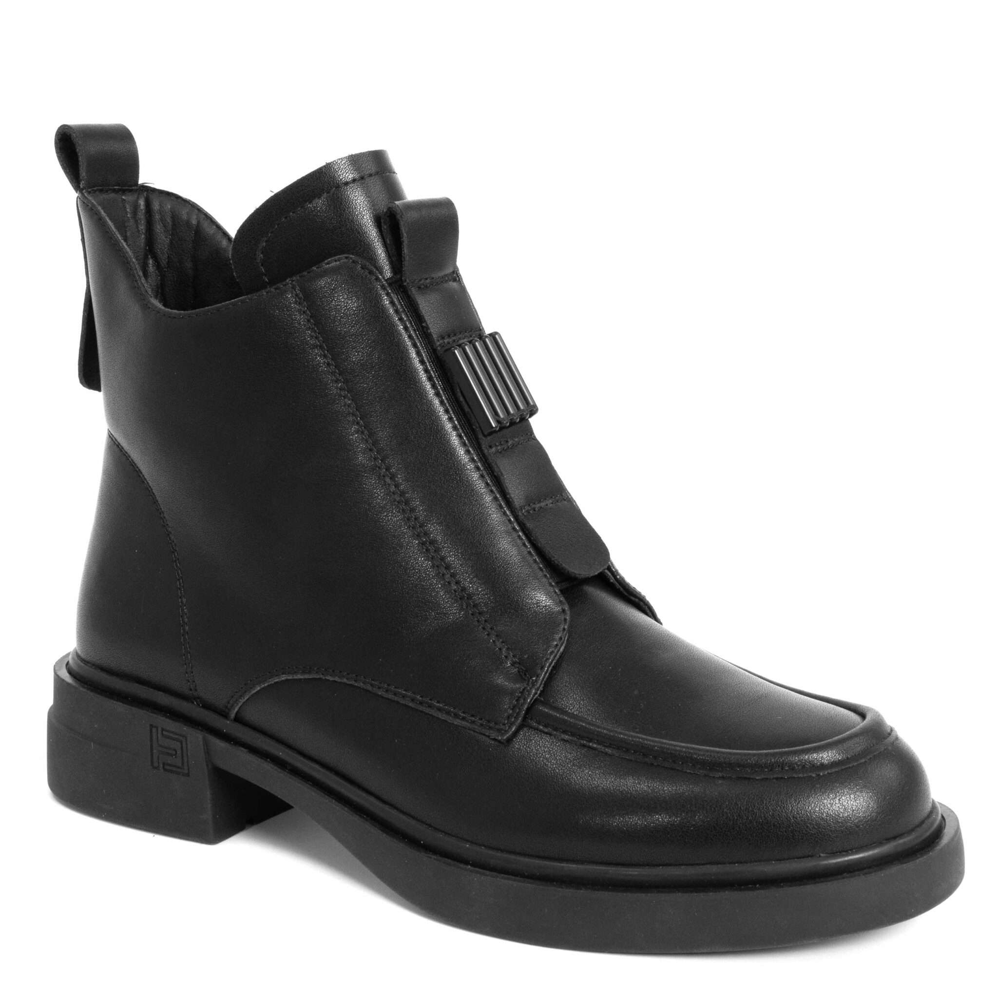 NEW Women work boots with Black Microfiber leather