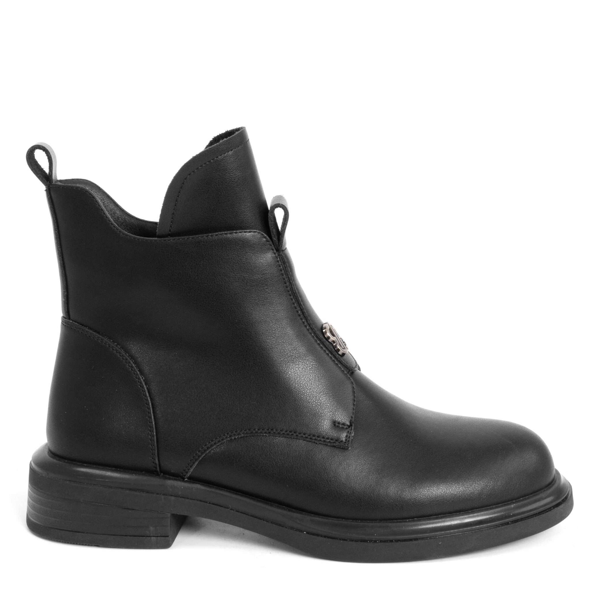 work boots for women with Black microfiber leather