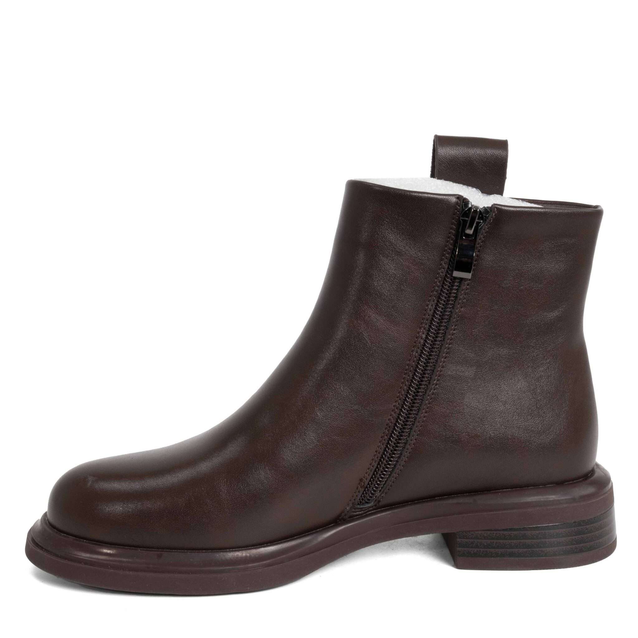 work boots for women with brown microfiber leather