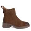 work boots for women with khaki cow fiber leather