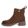 work boots for women with khaki cow fiber leather